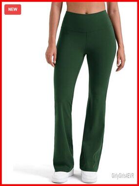 Dreamlux Flared Leggings High Waisted Wide Leg Bootcut Yoga Pants 31.5" Inseam